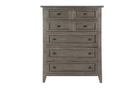 Classic Shaker Driftwood Chest of Drawers - Talbot
