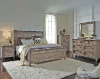 Driftwood Classic Shaker 4 Piece Queen Bedroom Set - Talbot