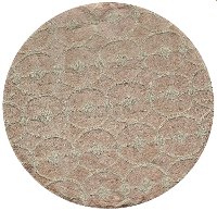 5' Round Pink Area Rug - Classic Trellis
