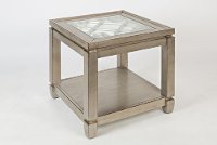 Champagne End Table