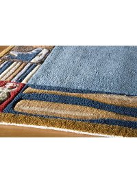 4 x 6 Small All Star Denim Blue Rug - Whimsy-2