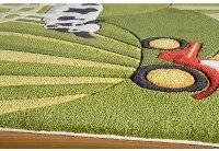 5' Round Farmland Green Area Rug - Whimsy-2