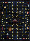 5 x 7 Medium Arcade Game Black Area Rug - Whimsy