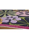 4 x 6 Small Black Modern Sprinkle Area Rug - Hipster-2