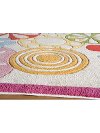 4 x 6 Small Ivory Modern Sprinkle Area Rug - Hipster-2