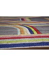 4 x 6 Small Gray and Pink Play Area Rug - Hipster-2