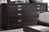 Licorice Black Contemporary Dresser - Front Street