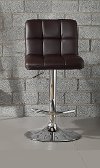 Ride Brown and Chrome Adjustable Counter Stool-2