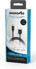 PD-LDCB6,6FT-LIGHT DigiPower 6 Foot Lightning Cable