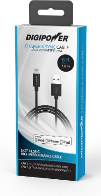PD-LDCB6 DigiPower 6 Foot Lightning Cable