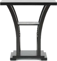 Dark Chocolate Small Console Table - Wenge