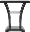 Wenge Dark Chocolate Small Console Table