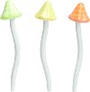 Assorted Umbrella Mushroom Stakes