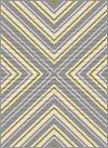GCT1024 5x8 5 x 7 Medium Gray and Green Indoor-Outdoor Rug - Garden City-1