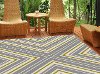 GCT1024 5x8 5 x 7 Medium Gray and Green Indoor-Outdoor Rug - Garden City-2
