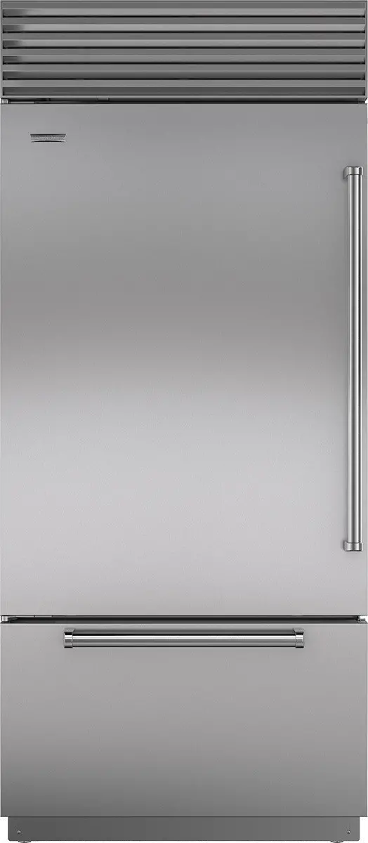 BI-36U/S/PH-LH Sub-Zero 36 Inch Classic Bottom Freezer Refrigerator - 21.7 cu. ft., Left Hinge-1