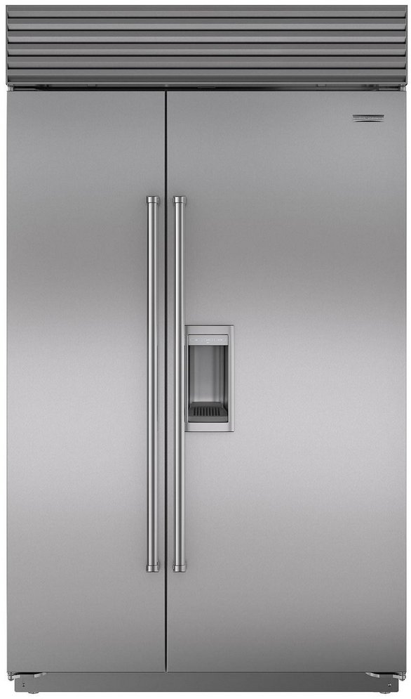 BI-48SD/S/PH Sub-Zero 48 Inch Classic Side by Side Smart Refrigerator with Dispenser- Stainless Steel-1