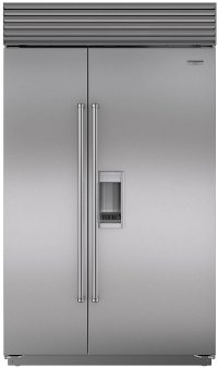 BI-48SD/S/PH Sub-Zero 48 Inch Classic Side by Side Smart Refrigerator with Dispenser- Stainless Steel