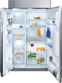 BI-48SD/S/PH Sub-Zero 48 Inch Classic Side by Side Smart Refrigerator with Dispenser- Stainless Steel-2