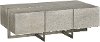 Contemporary Whitewash Coffee Table - Desmond