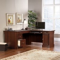 L Shaped Cherry Corner Desk - Palladia