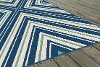 GCT1025 5x8 5 x 7 Medium Navy Blue Indoor-Outdoor Rug - Garden City-3