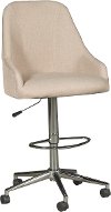 Carnegie Beige Adjustable Stool - Colors