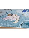 5' Round Aviator Sky Blue Rug - Whimsy-2