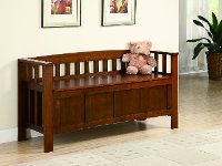 Hallway Bench with Storage