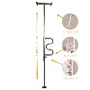 1100-B Black Security Pole & Grab Bar-4