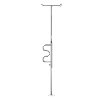 1100-W White Security Pole & Grab Bar-2