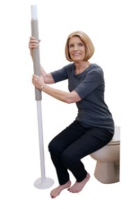1150-W White Security Pole -3