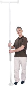 1150-W White Security Pole -4