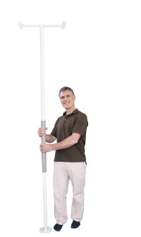 1150-W White Security Pole -4