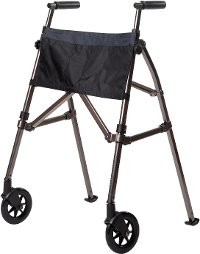 4300-BW Black Walnut EZ Fold-N-Go - Walker Collection
