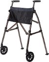 4300-BW Black Walnut EZ Fold-N-Go Walker