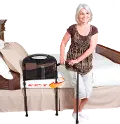 5850 Black Adjustable Mobility Rail - Rails Collection