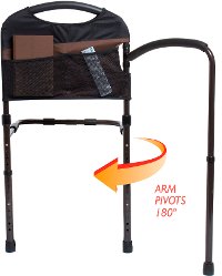 5850 Black Adjustable Mobility Rail - Rails Collection-2