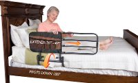 8000 Black EZ Adjust Bed Rail - Rails Collection-4