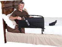 8051 Black Bed Rail & Padded Pouch (30 Inch) - Rails Collection