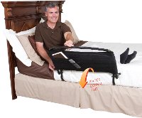 8051 Black Bed Rail & Padded Pouch (30 Inch) - Rails Collection-3