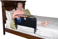8051 Black Bed Rail & Padded Pouch (30 Inch) - Rails Collection-4