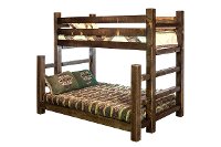 MWHCBBTFNSL Dark Brown Twin-over-Full Bunk Bed - Homestead