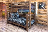MWHCBBTFNSL Dark Brown Twin-over-Full Bunk Bed - Homestead-2