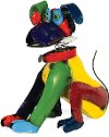 Multi Color Dog With Bone