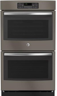 JT3500EJES GE 30 Inch Double Wall Oven - 10 cu. ft. Slate