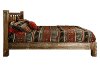 MWHCPBTSL Rustic Twin Platform Bed - Homestead