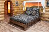 MWHCPBQSL Dark Brown Queen Platform Bed - Homestead