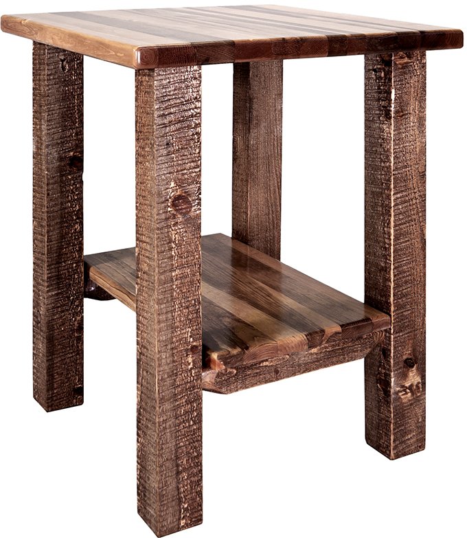 Homestead Nightstand with Shelf-1