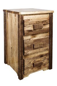 MWHCN3DSL 3-Drawer Nightstand - Homestead -2